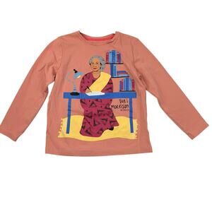 Piccolina Novelist Tori Morrison Pink Shirt